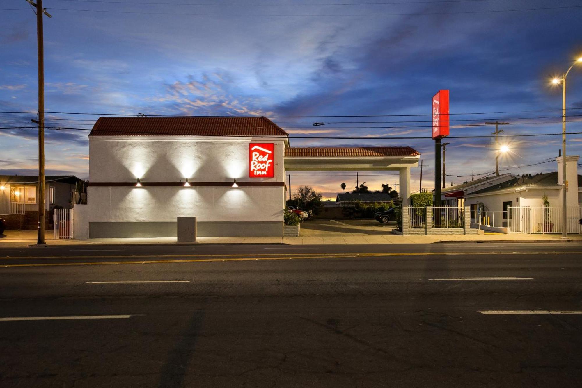 Red Roof Inn Carson - Wilmington, Ca Los Angeles Exterior foto